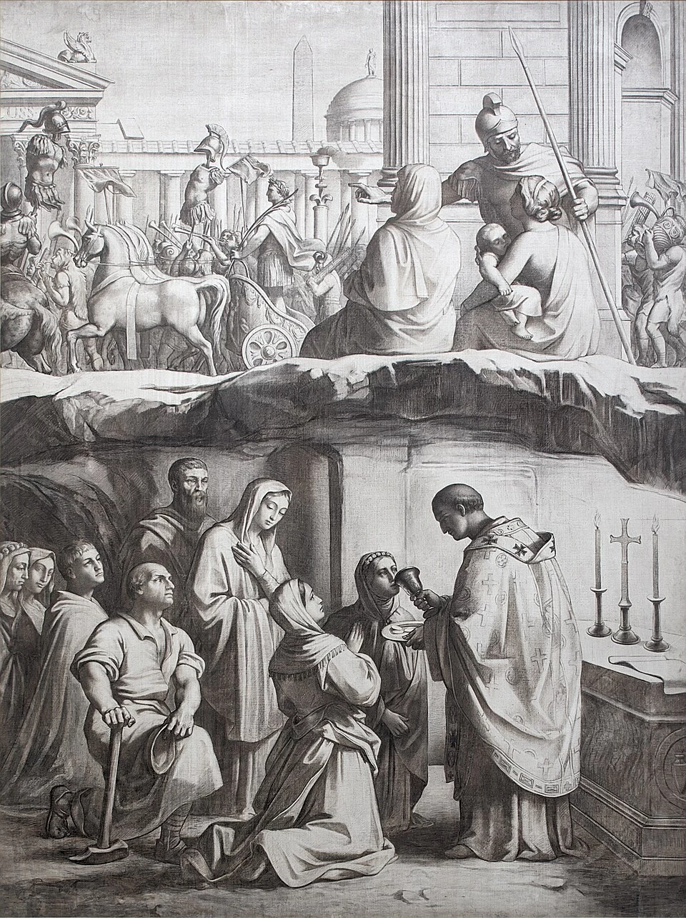 Il pittore e il profeta - Attila I, Museo delle Belle Arti di Lione 15